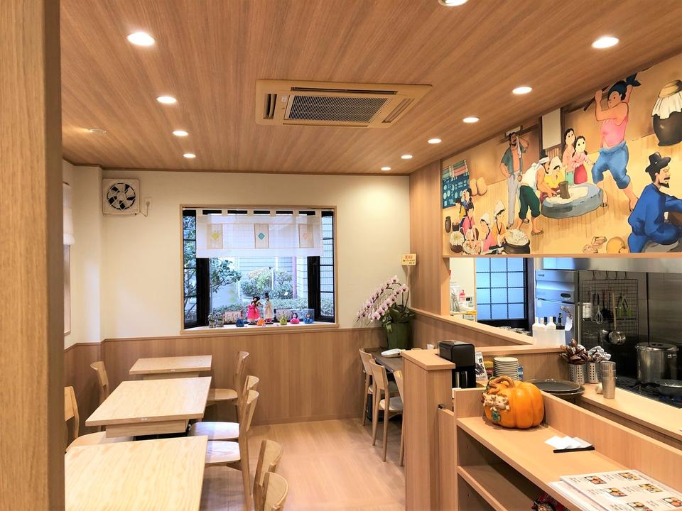 岡山市内飲食店内装　設計・施工の画像